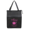 12" W x 16" H x 10" G - “Super Cooler” Large Insulated Cooler Zipper Tote Bag