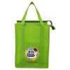 12" W x 16" H x 10" G - “Super Cooler” Large Insulated Cooler Zipper Tote Bag