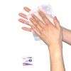 5 Piece Kit with 3-Ply Mask & Antiseptic Wipes in Zipper Pouch