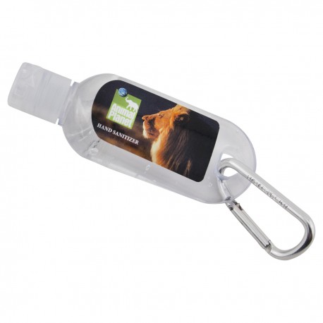 1 oz. Hand Sanitizer Gel with Carabiner