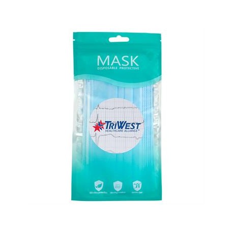 DISPOSABLE FACE MASKS 5 PACK