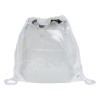 12” W x 12” “Harris” Clear Vinyl Stadium Compliant Drawstring Cinch Bag Backpack